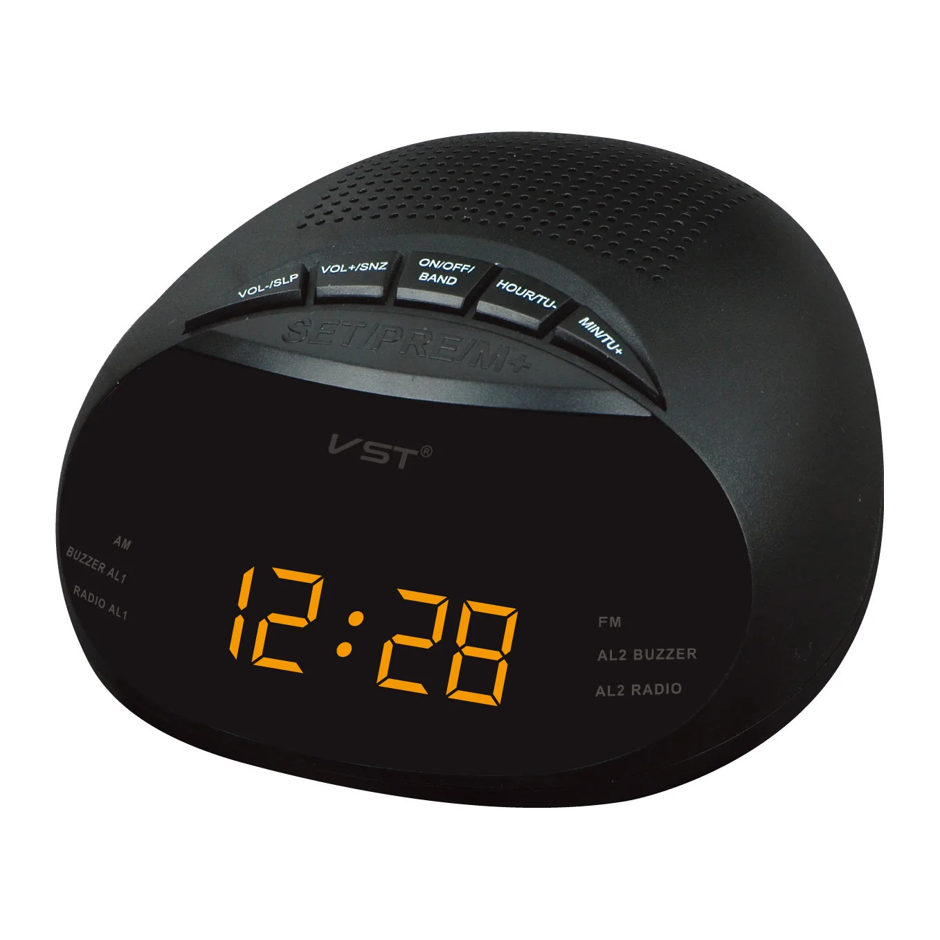 Clock Controlled AM FM Dual Channel LED Radio Alarm Clock Plug in Clock Radio Double Alarm Clock Consumer Electronics