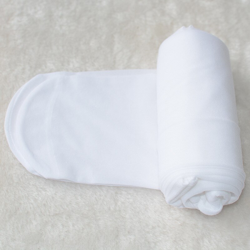 80-135cm dziecko dziecko pantynose lato cienki jedwab pończochy dziecko dzieci cukierkowe kolory jedwabne pończochy dziecko taniec biały 5 sztuk: 1 / M