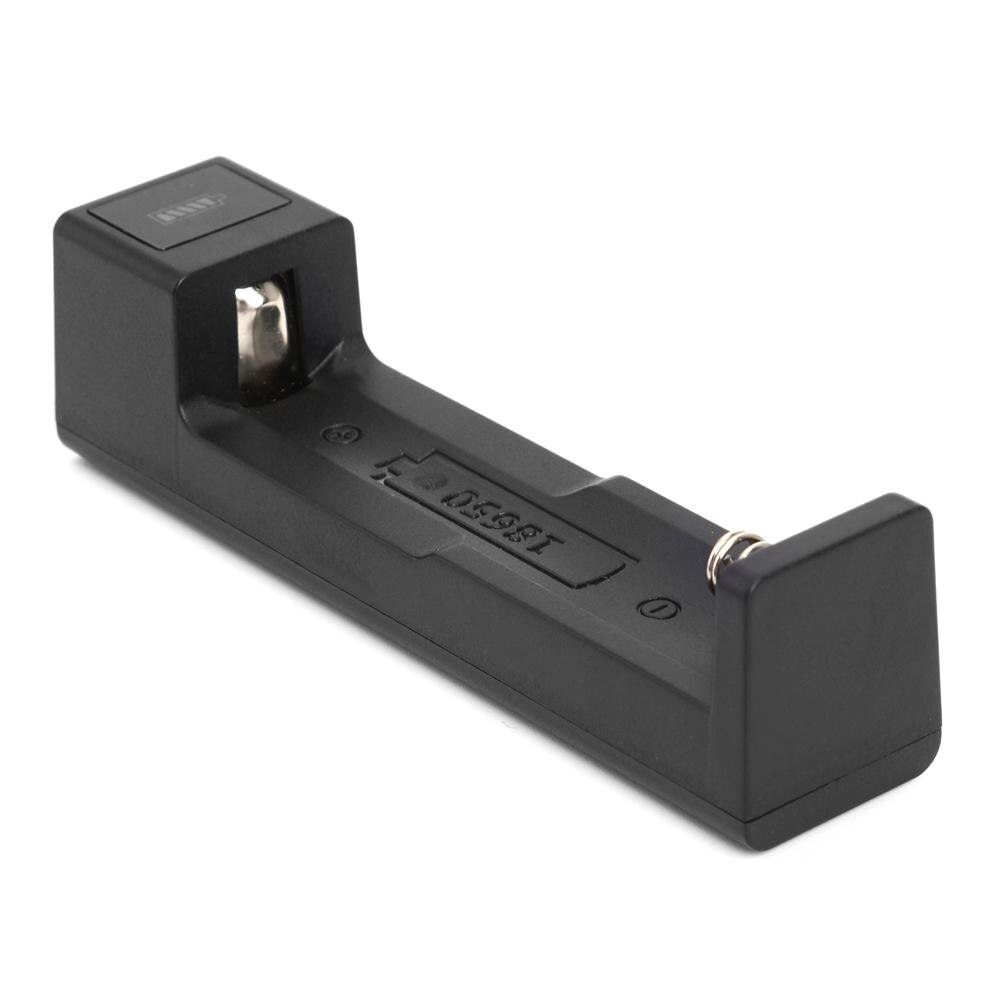 18650 battery fast charging charger adapter, single slot rechargeable portable  dc5v/1a usb battery power accessory