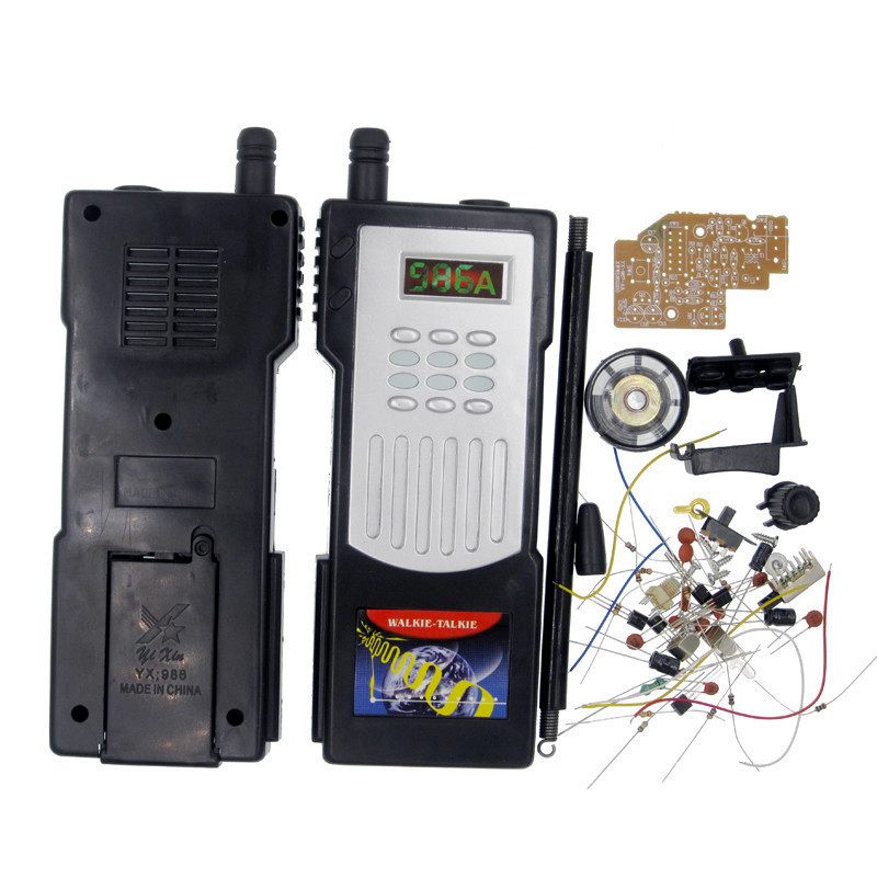 Kit d'interphone semi-duplex, kit de formation, bricolage, production de pièces électroniques