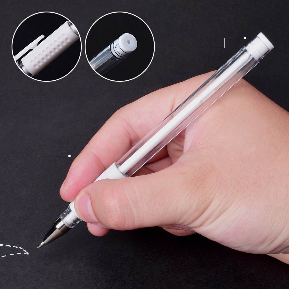 1PC Weiß Microblading Zubehör 0,7 MM Augenbraue Tattoo Chirurgische Haut Marker Stift für Permanent Make-Up Liefert