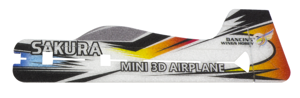 RC Air plane 3D Airplane Micro Mini Foam EPP PP F3P Lightset KIT Model Hobby Toys Sakura Remote Control Toys