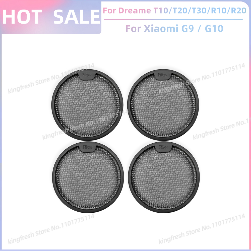 Passend für Dreame T10 / T20 / T20 Profi / T30 / T30 Neo / R10 / R10 Profi / R20, Xiaomi G9 / G10 Ersatzteile Vornachfilter