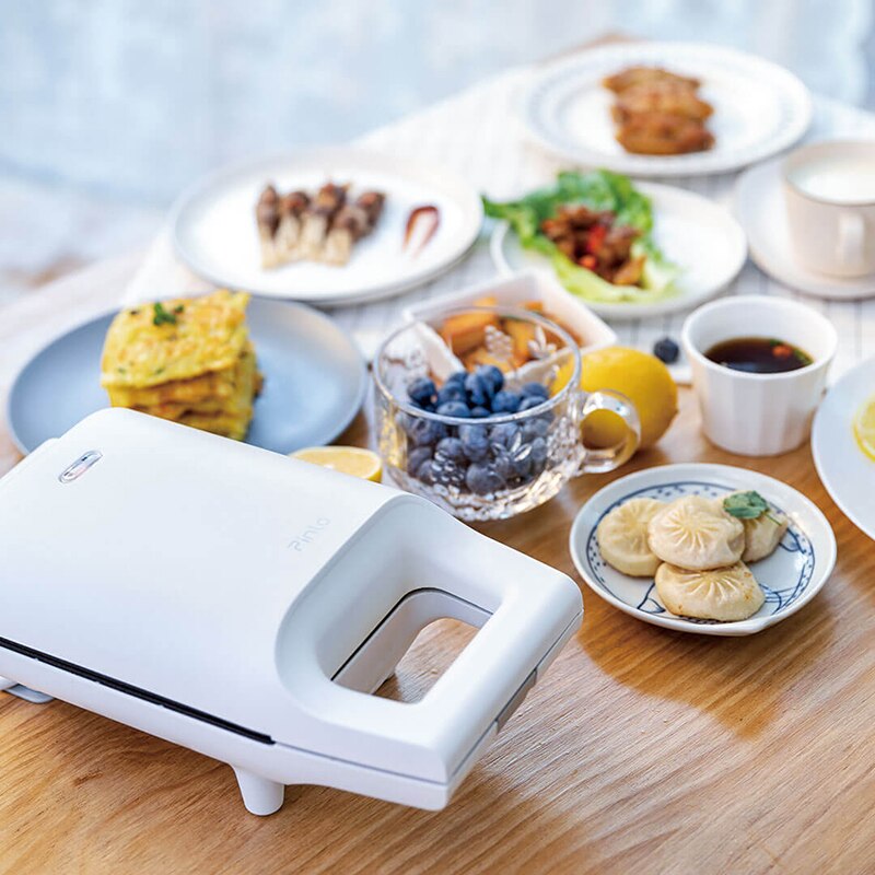 Youpin pinlo 420w mini maker kjøkken frokost brød maker press toast brød maker omelett maker hjemmebruk