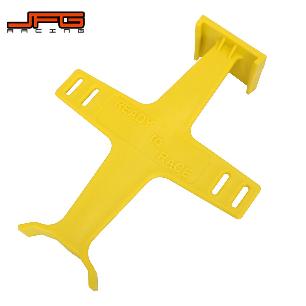 Motorcycle Fork Support Brace Guard Protect For HONDA YAMAHA SUZUKI KAWASAKI KTM EXC SX XC XCF XCW XCFW 125 150 250 350 450 530: Yellow