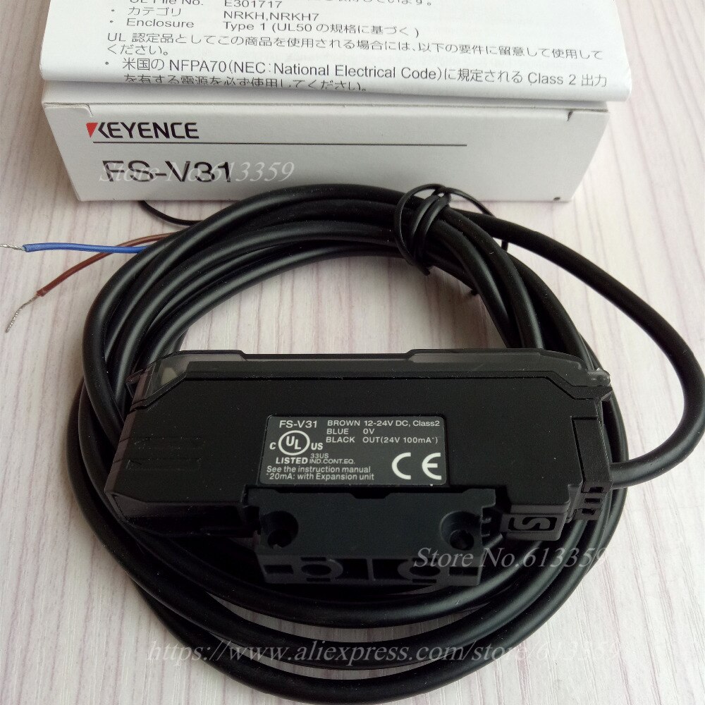 FS-V31 KEYENCE Optical Fiber Amplifier Sensors