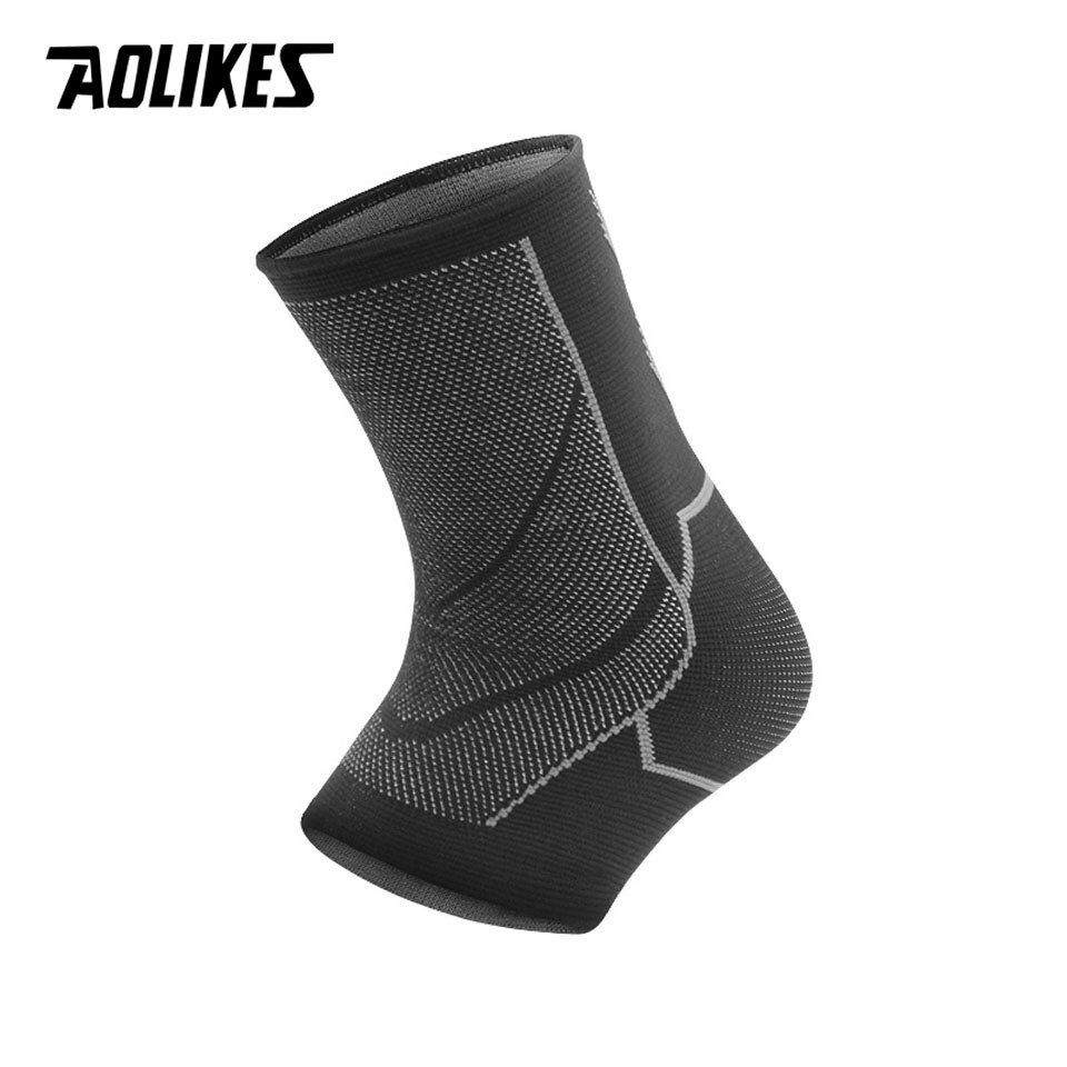 AOLIKES-Protector de tobillo elástico para deporte, transpirable, vendaje ajustable, almohadilla de protección para el tobillo, Fitness: ankle support / XL