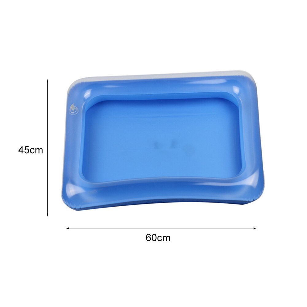 Opblaasbare Grootte 60*45Cm Zand Tafel Educatief Speelgoed Strand Zandbak Magic Spelen Zand Doos Zand Strand Mold Opblaasbare speelgoed: A2
