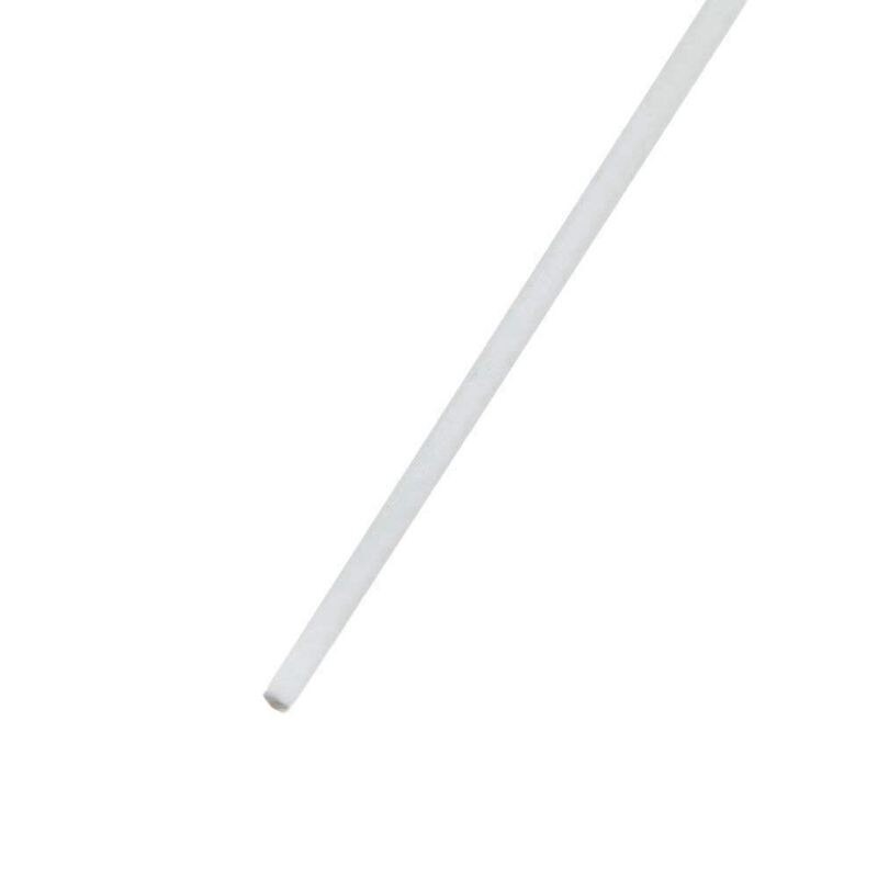 38x2 cm Silver Metal Handle Resin Wand Conductor Baton silver