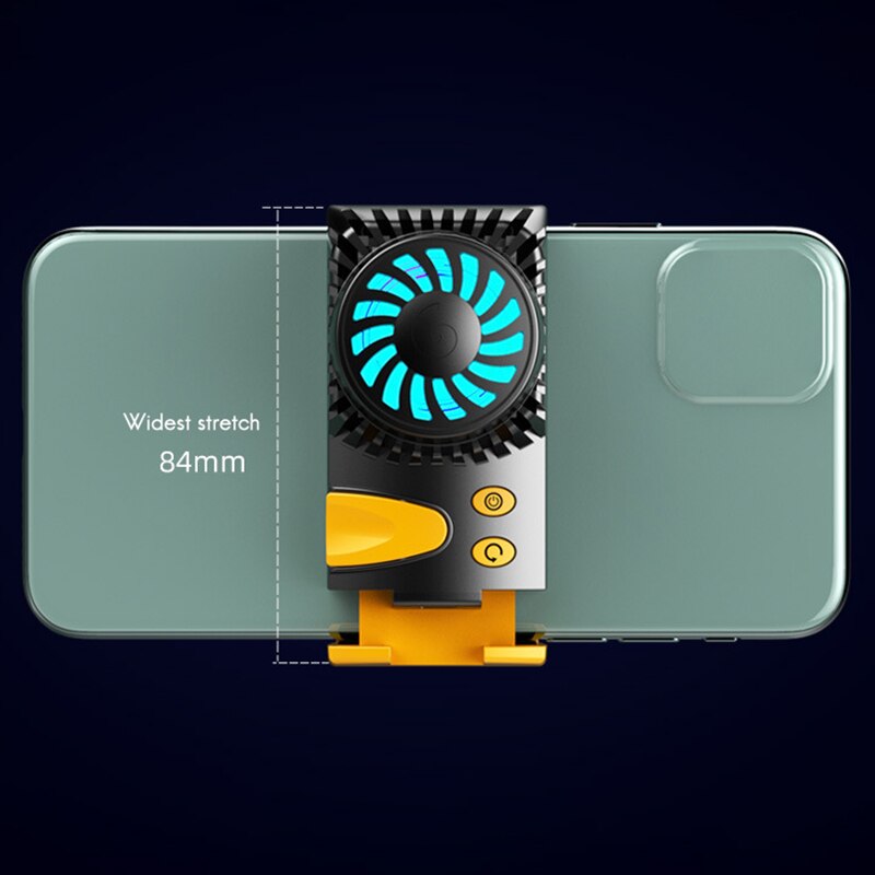 Mobile Phone Radiator Mini Portable Semiconductor Refrigeration 65-84mm Mobile Phone Game Water-Cooled Radiator