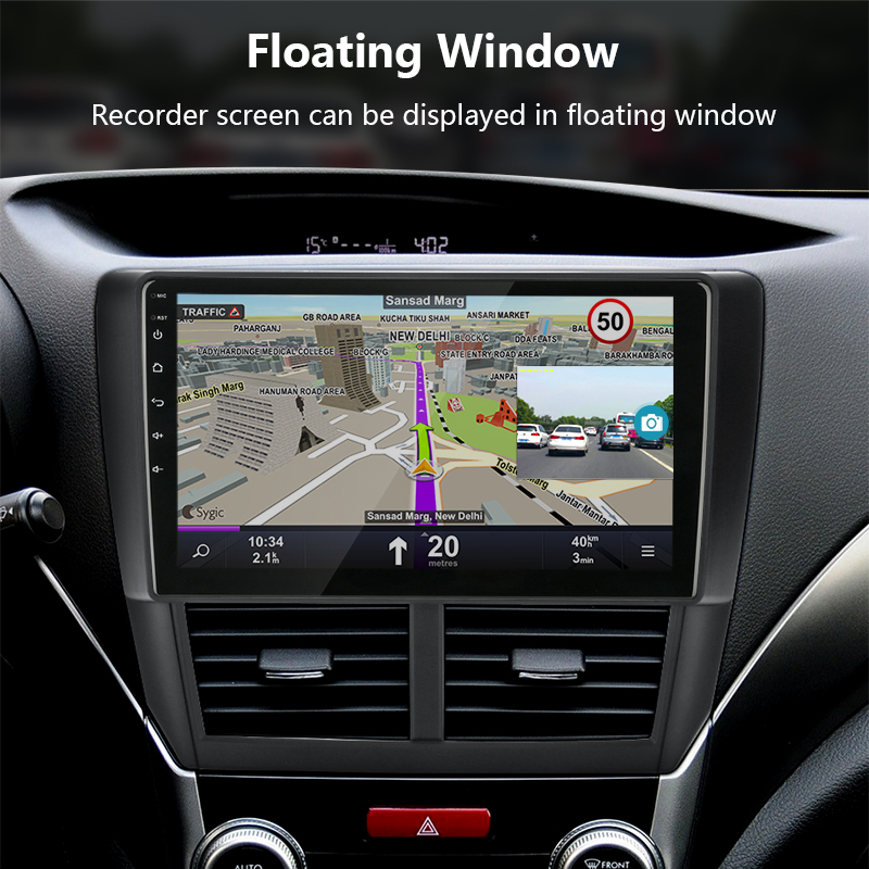 Cámara Develuck ADAS USB DVR para coche DVD reproductor Android cámara de salpicadero unidad principal de navegación Full HD alarma de voz de Audio automático g-shock