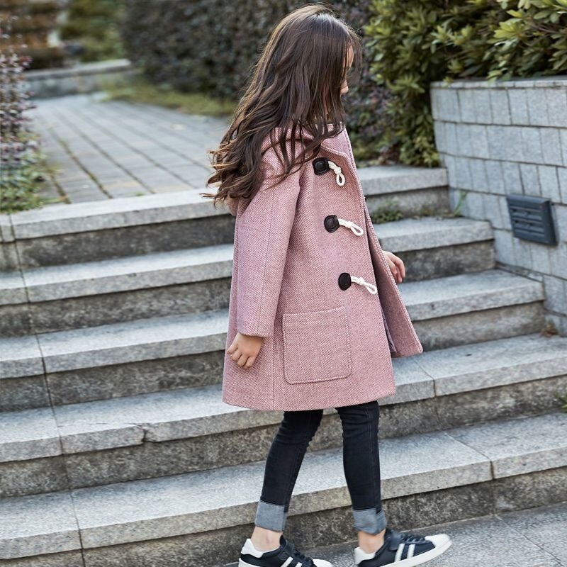 5 6 8 10 12 Jaar Oud Jonge Meisjes Warme Jas Winter Parka Bovenkleding Tiener Outdoor Outfit Kinderen Kids Meisjes bont Capuchon