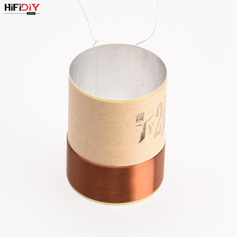 HIFIDIY LIVE 3 INCH~18 inch 25.5mm~75.5mm bass Voice Coil Speaker Repair accessories White Aluminum Sound Air Outlet DIY Parts