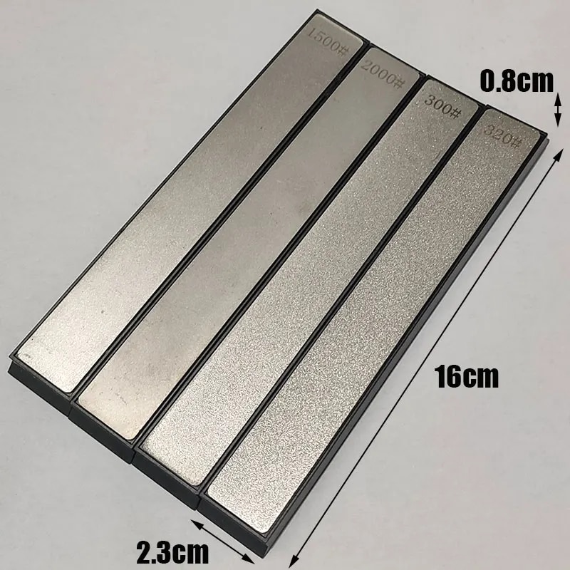 [3PCs] Diamond Stones Grinding Blade Multi-Purpose Outdoor Sharpener Fixed Angle Sharpener Dedicated to Making Correction Stones