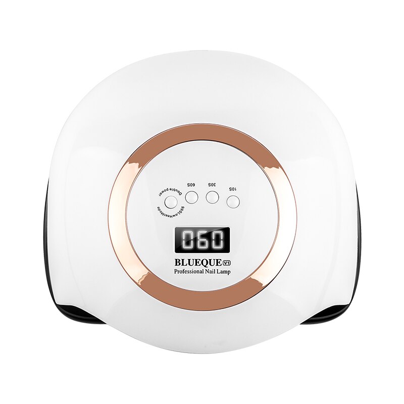 BLUEQUE-lámpara UV de secado rápido para uñas, herramienta de salón de manicura con sensor inteligente de movimiento, 42LED, 168W, V1,