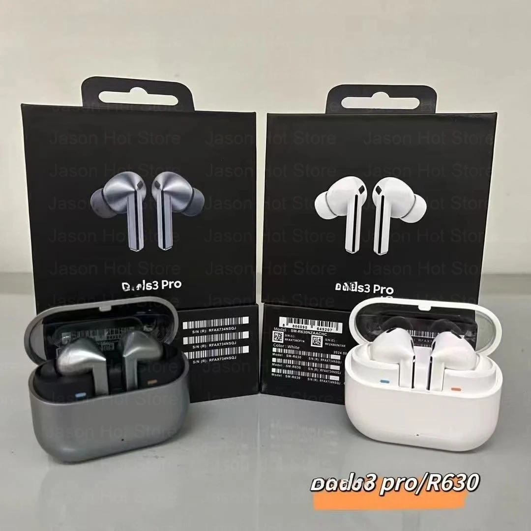 Galaxy buds 3 pro bluetooth-ørepropper med ladeetui ørepropper med minneskum trådløse bluetooth-headset oppslukende hodetelefoner