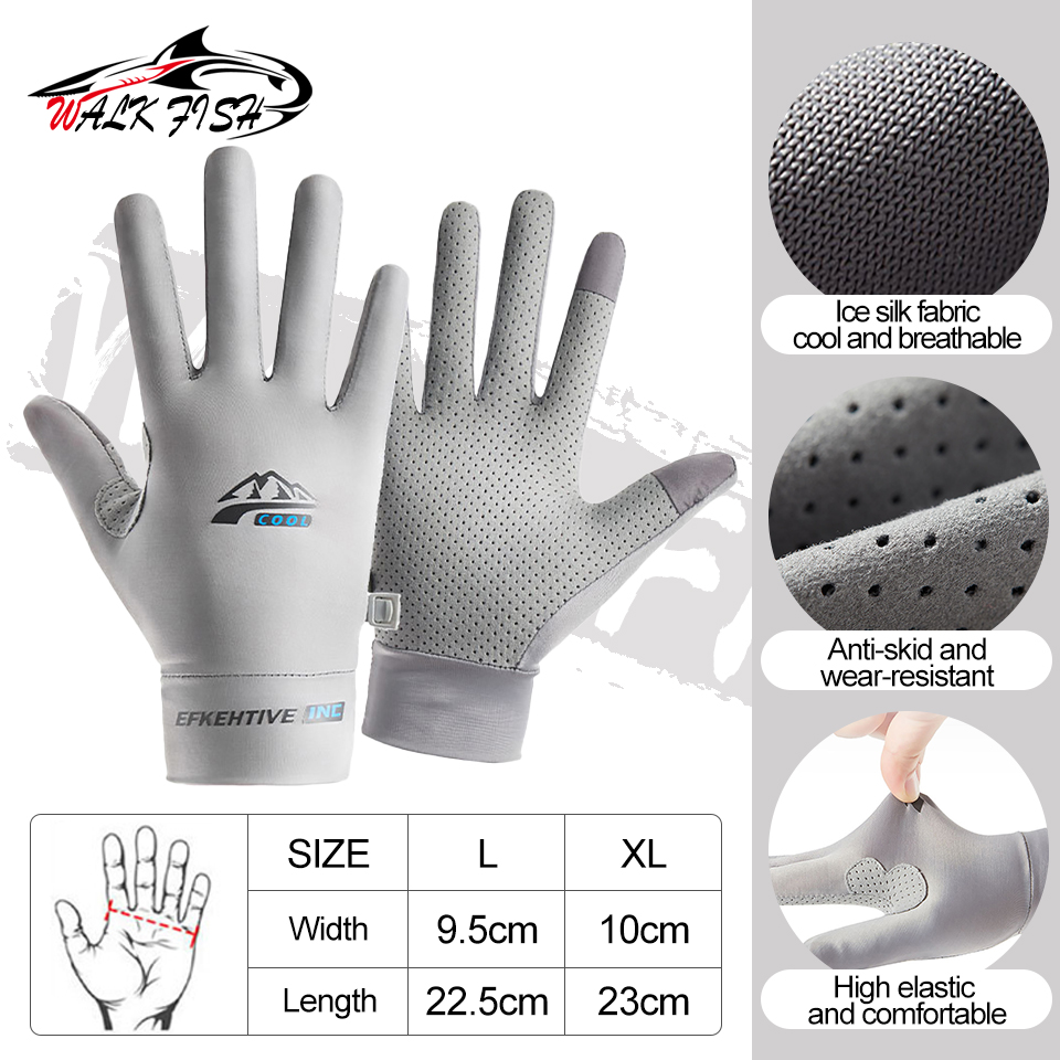 Guantes sin dedos para hombres y mujeres, protección solar UV, guantes de medio dedo para pesca, remo, vela, remo, senderismo, guantes deportivos: M / Blanco