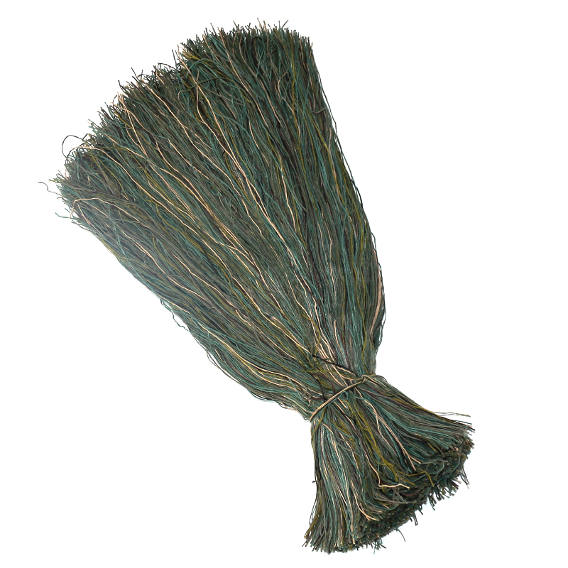 Hilo de camuflaje DIY traje de camuflaje de caza hilo especial traje Ghillie accesorios de reparación hilo sintético del bosque del desierto: XL / Verde