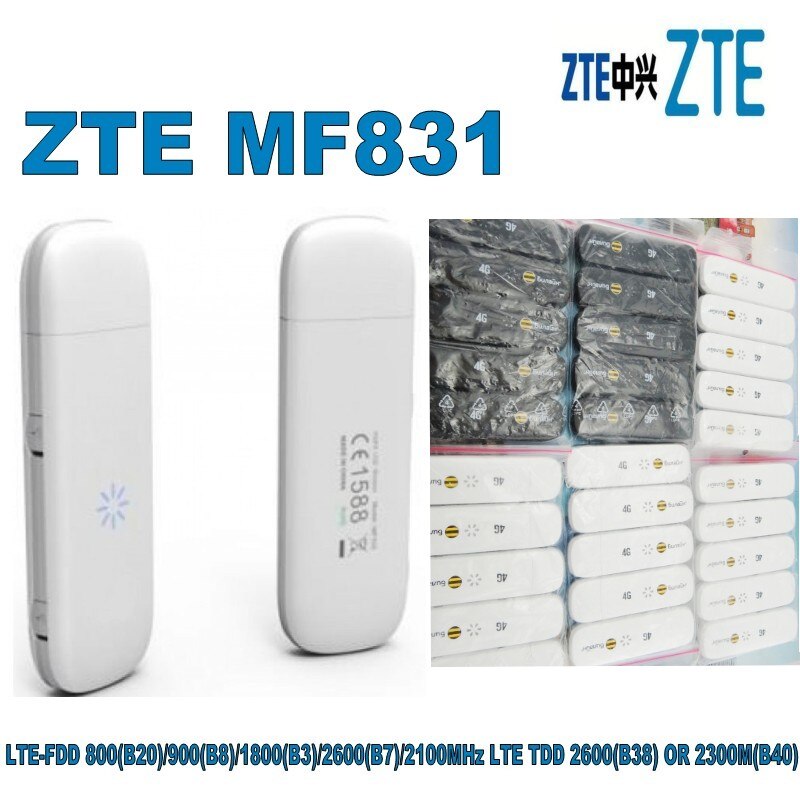 ZTE MF831 4G LTE USB Modem fully replace huawei mf823 and mf825
