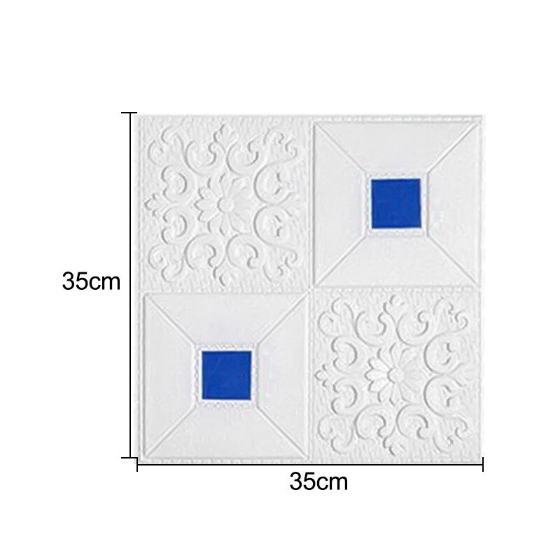 3D Wall Sticker Imitation Brick Bedroom Decoration Waterproof Self Adhesive Wallpaper For Living Room Kitchen TV Backdrop Panels: P