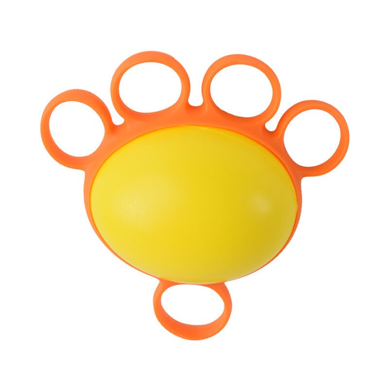 10/25 £ Finger Griff-Ball Massage Rehabilitation Ausbildung Ältere ÜSpund Ball Hand Finger Festigkeit Kreis Griff Gerät: 30lbssilicone Ärmel