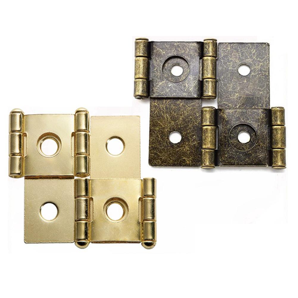 1pc Screen Folding Hinges Square Double Folding Screen Hinges Arbitrary Opening Hinges Antique Furniture Screen Hinges