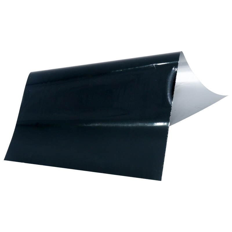 Heißprägefolie Papier Holographische Wärme Transfer Aluminium Laminator Folie 100 stücke für DIY Kunst Handwerk Weihnachten Verpackung Papier: Schwarz