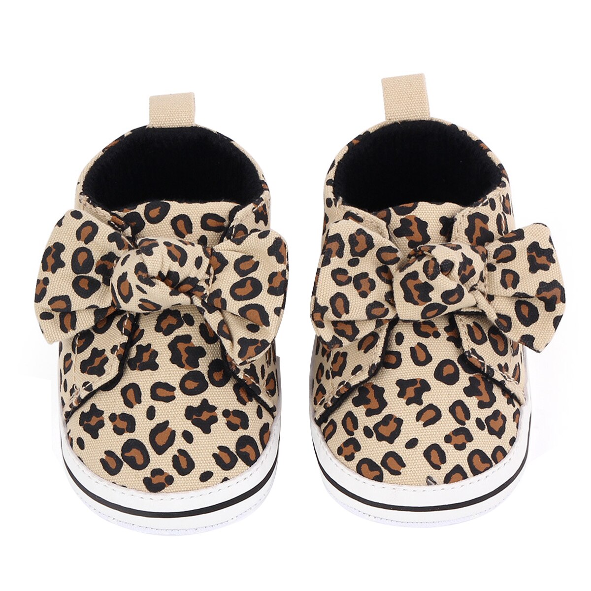 Baby Baby Girl Crib Schoenen Leuke Luipaard Print Grandado