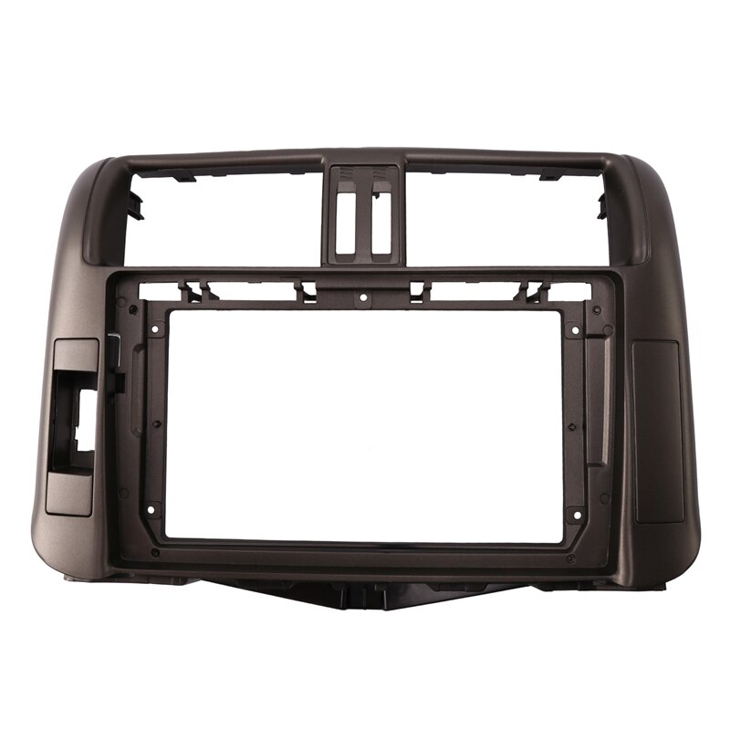 2Din coche Dvd marco o racor adaptador Dash Trim Kits de Facia Panel 9 pulgadas para Toyota Prado
