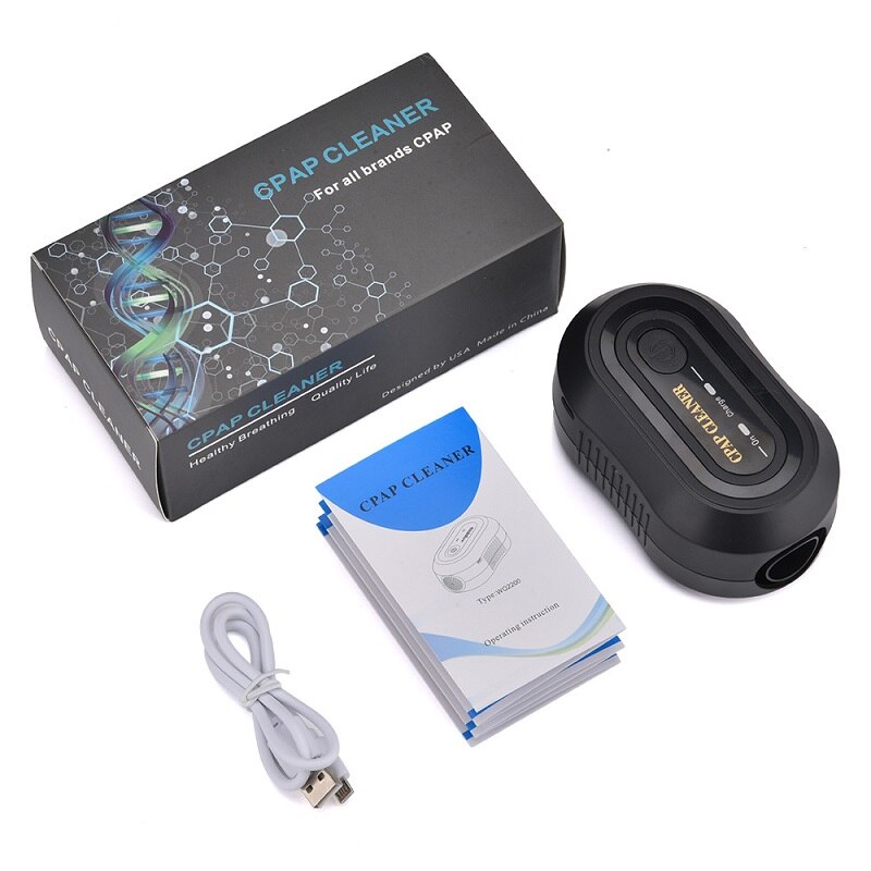 Portable CPAP Ozone Cleaner Ventilator Machine Sanitizer Disinfector Sleep Aid Breathing Auto Air Purifier: Default Title