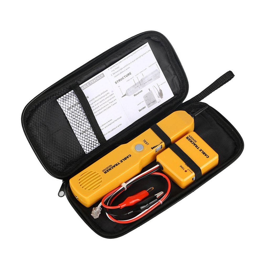 Rj11 netwerk telefoon draad kabel tester toner tracker diagnose toon lijnzoeker tracer detector netwerk tools
