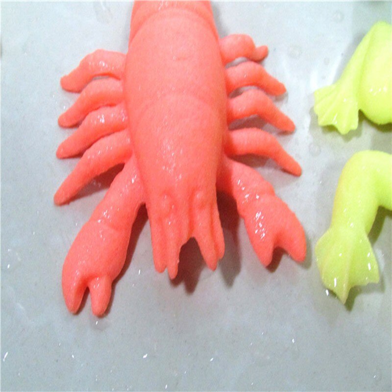 10 pcs/lot océan Animal croissant jouet Marine biologie jouets mer animaux jouet trempage gonflement dans l'eau pour enfants