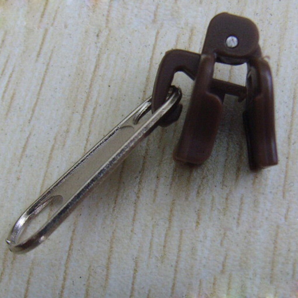 6/12pcs Universal Instant Fix Zipper Repair Kit Replacement Zip Slider Teeth Zippers Fix Zipper Repair Replacement Zip Slider