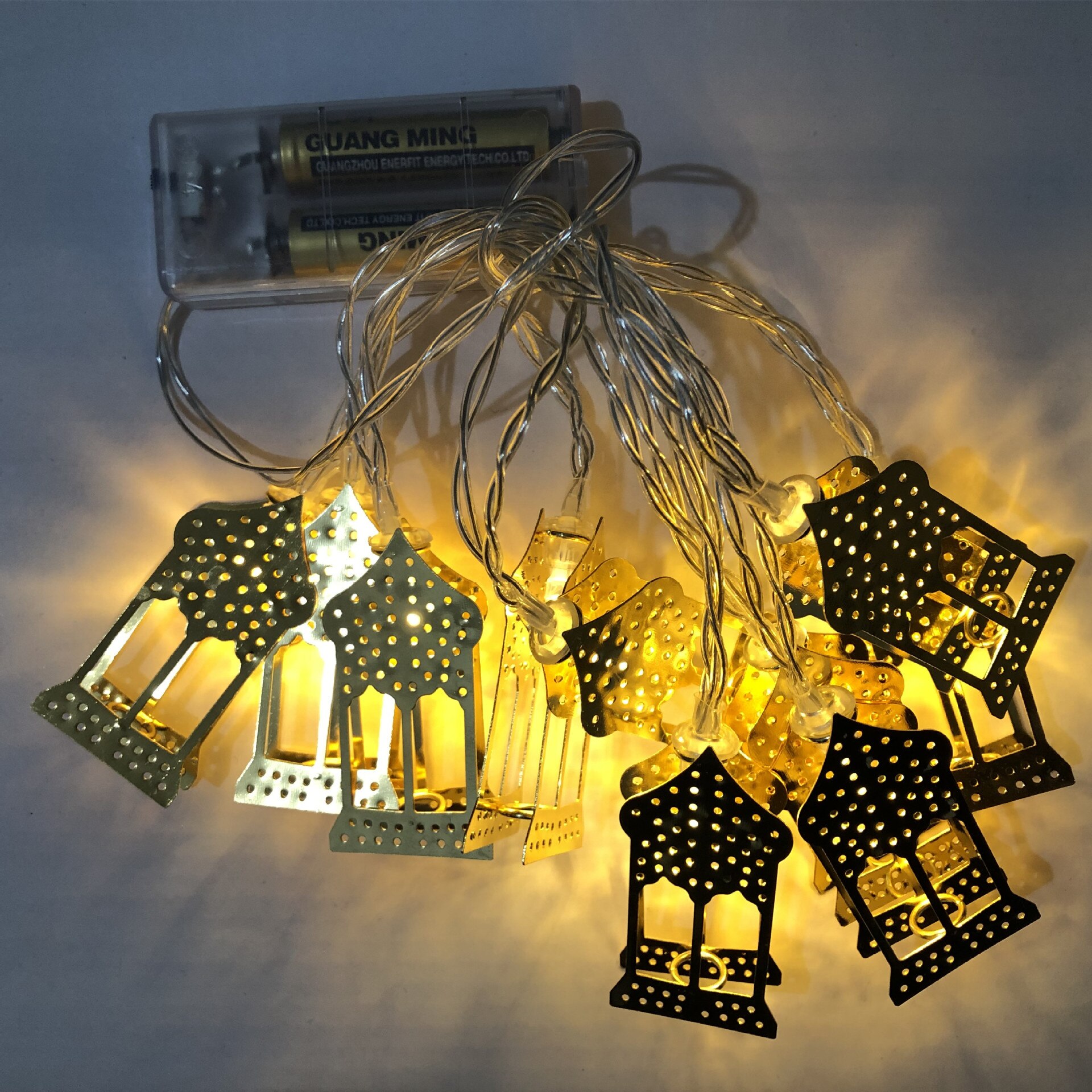 Decoratieve lichtslingers led sterren maanlicht lamp gekleurde lampjes