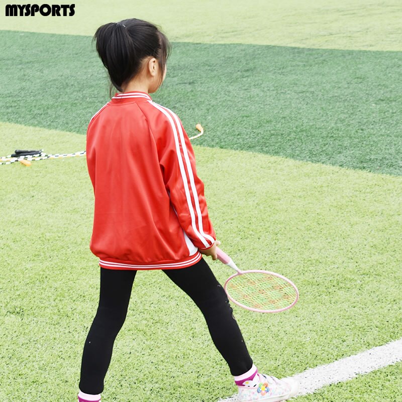 Children's badminton racket double-shot color racket