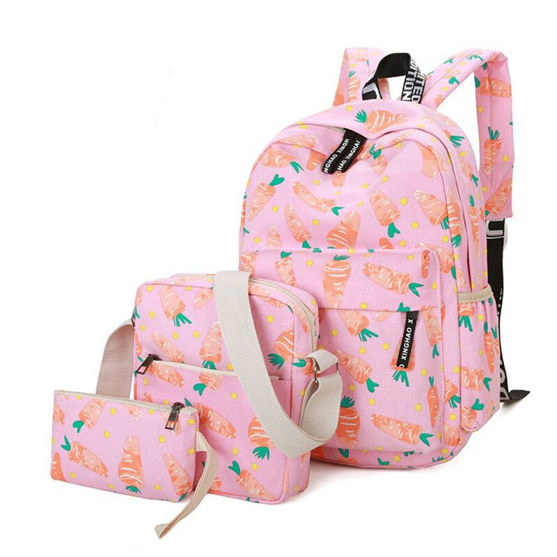 Schooltassen 3 sets/stuks orthopedische schooltassen rugzakken voor kinderen schooltas voor meisjes mochilas escolares infantis