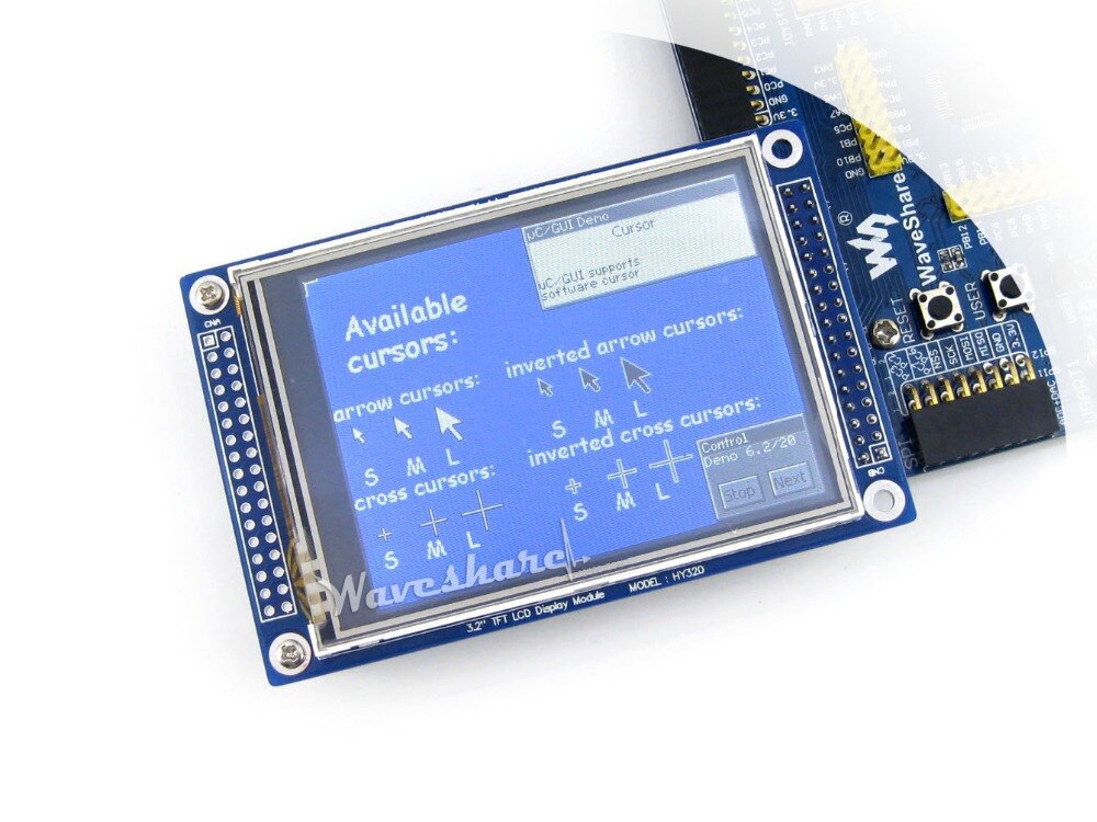 3.2inch Touch LCD (C) 320x240 DOTS Multicolor Graphic Touch Screen SPI TFT Display with Stand-alone Controllers 16-bit parallel