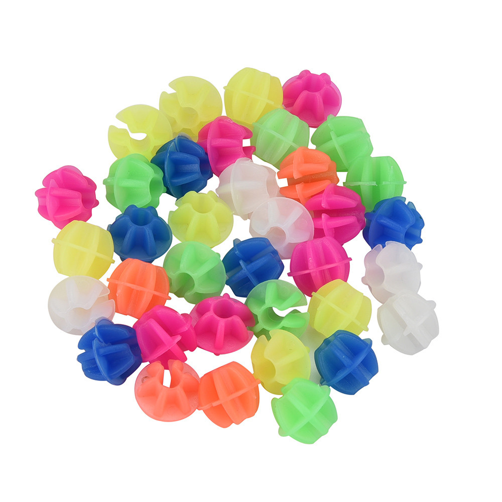 Fahrrad Fahrrad Licht Rad Kunststoff Speichen Bead Kinder Kinder Clip Farbige Dekoration Schöne Praktische Fahrrad Sprach Zubehör P60