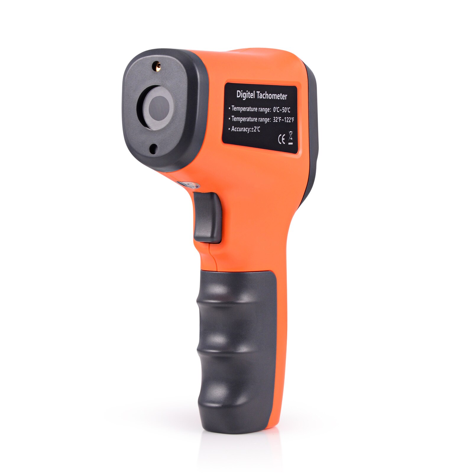 FOSHIO-tacómetro Digital para coche y motocicleta, medidor de velocidad fotoeléctrica sin contacto, medidor de potencia del viento, velocímetro de RPM