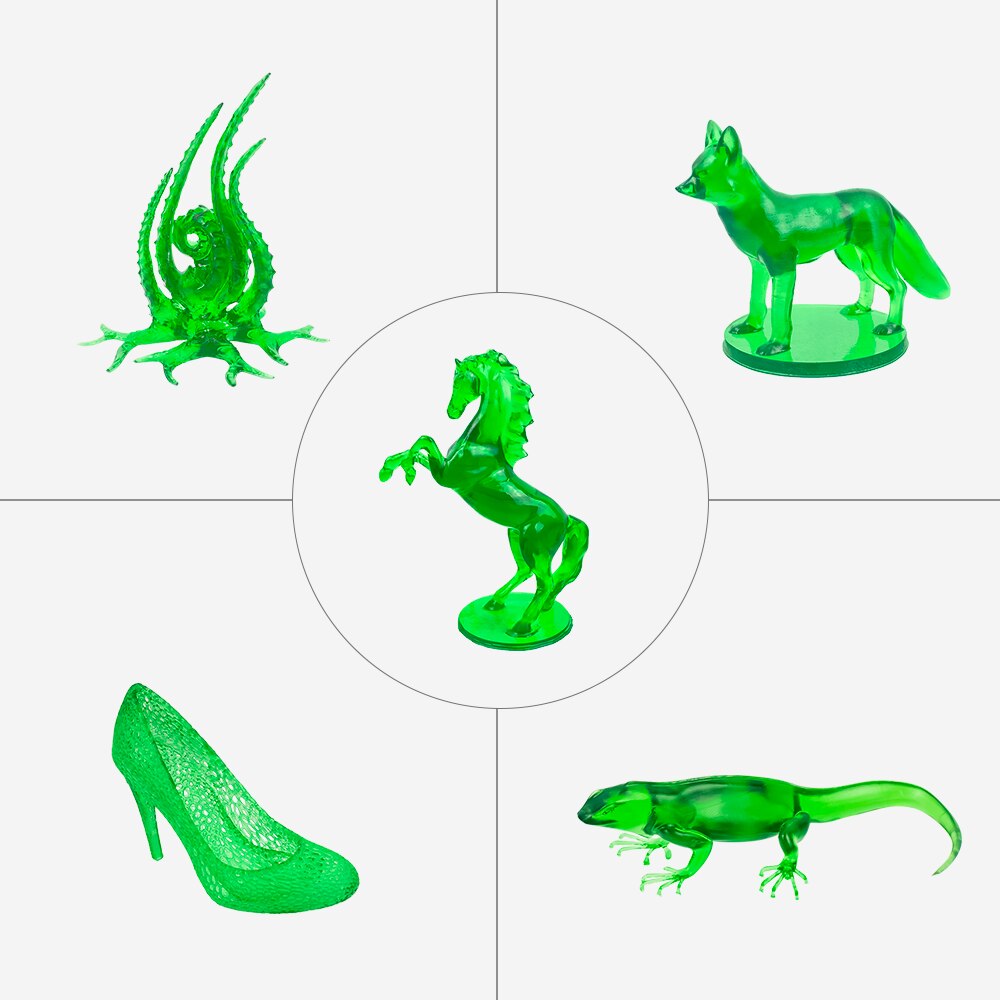 Lafvin 3D Printer Printing Rapid Hars 405nm Lcd/Sla/Dlp Uv Curing Harsen Fotopolymeer Uv Hars Vloeibare Groene 500G/1Kg