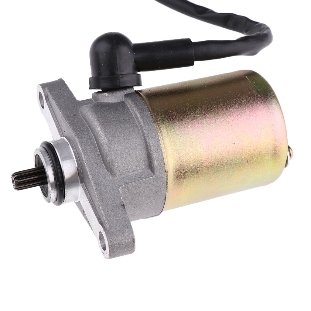 10 Tanden Elektrische Starter Motor Vervanging Voor GY6 2-Takt 49cc 50cc Motor Chinese Atv Scooter Bromfiets