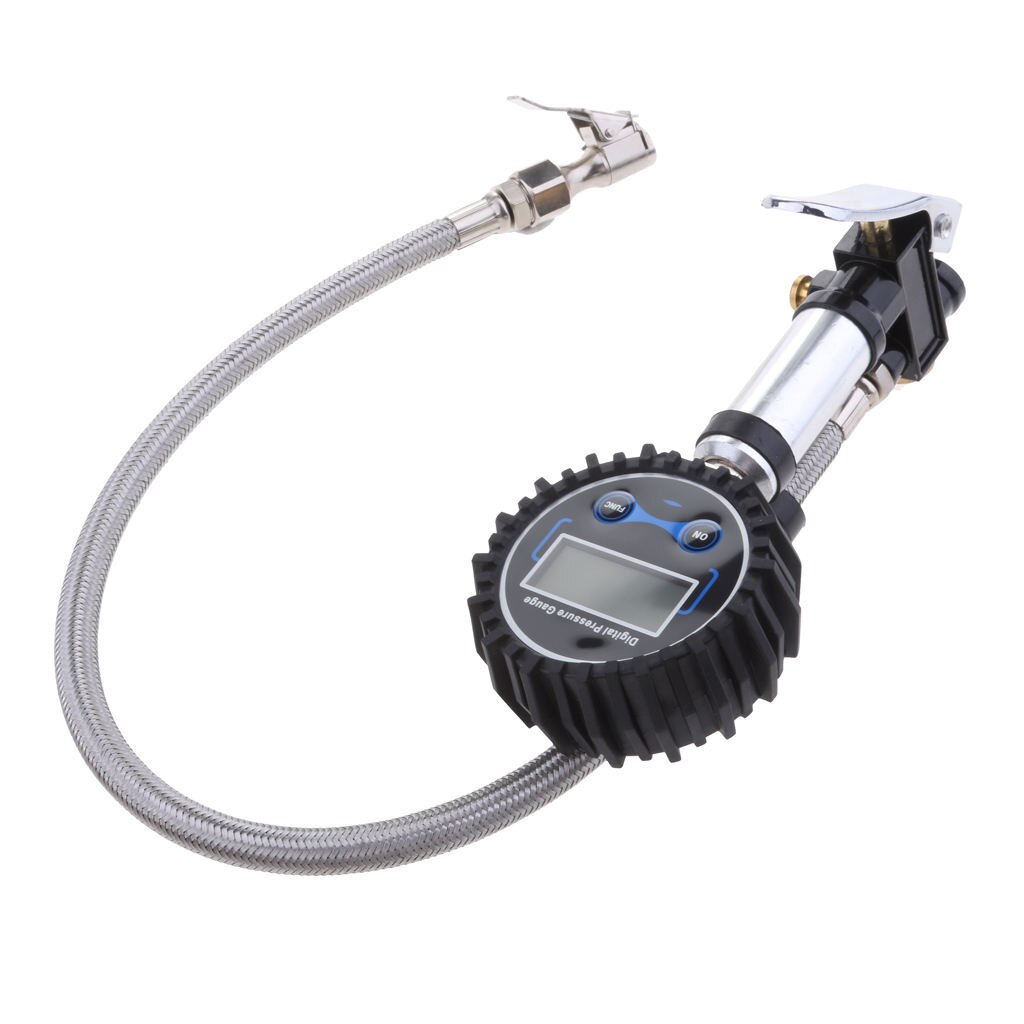Digital Car Air Tire Tyre Inflator High Accurate Pressure Gauge Tester Tool