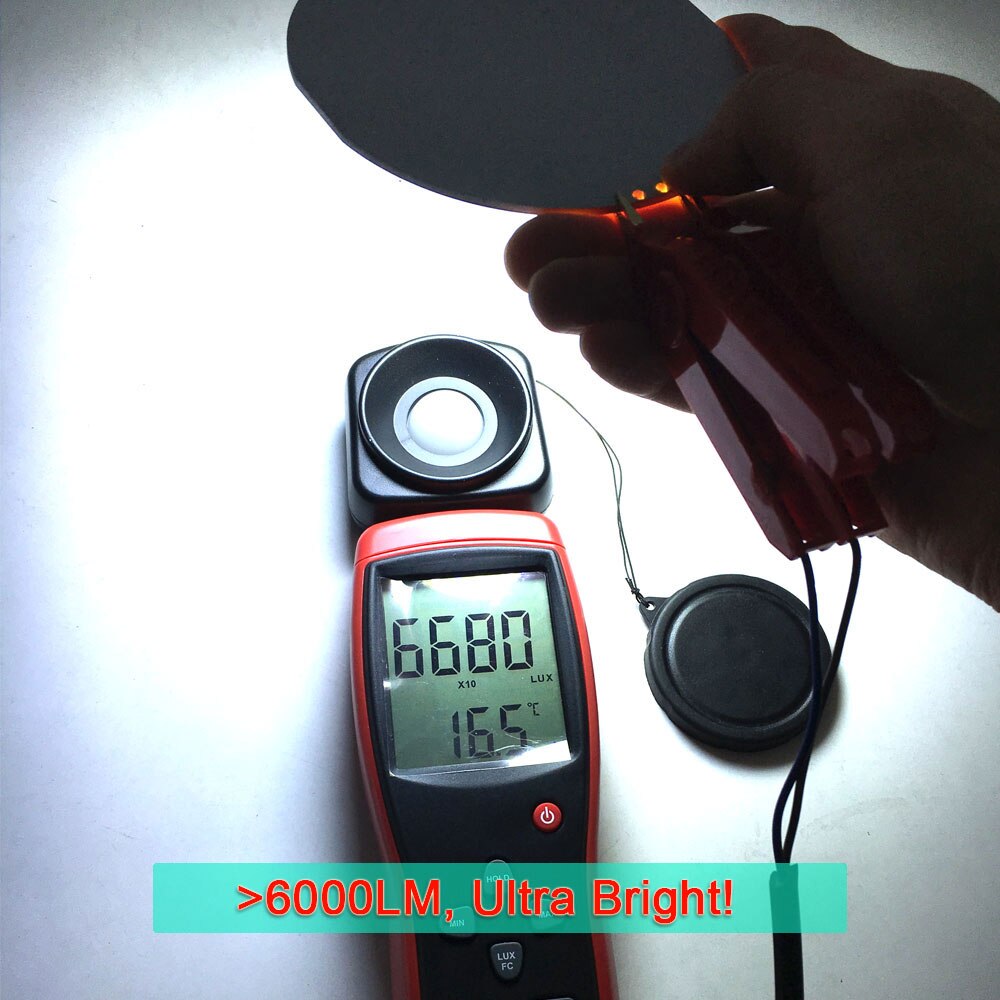 108mm runde panel led-lampe 12v dc cob lys 50w 6000lm med fjernkontroll dimmer 5.9in diameter led-pære for dekorbelysning