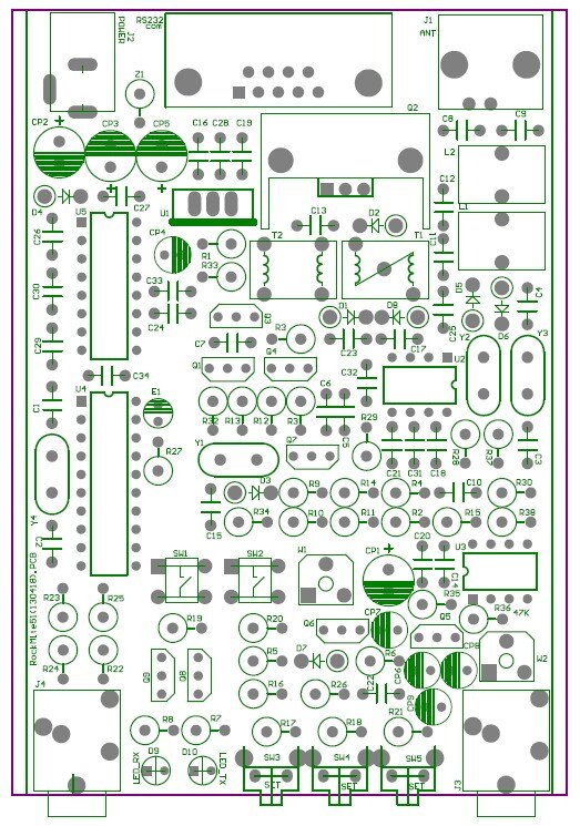 51 Super Rm Rock Mitte Qrp Cw Transceiver Ham Radio Kortegolf Telegraaf Diy Kit