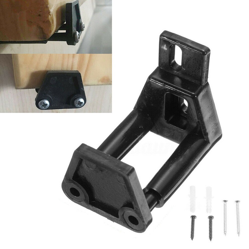 Flush To Floor Wheels Wall Mount Stay Roller Non-scratch Parts Adjustable Channel Accessories Hardware Home Barn Door Guide