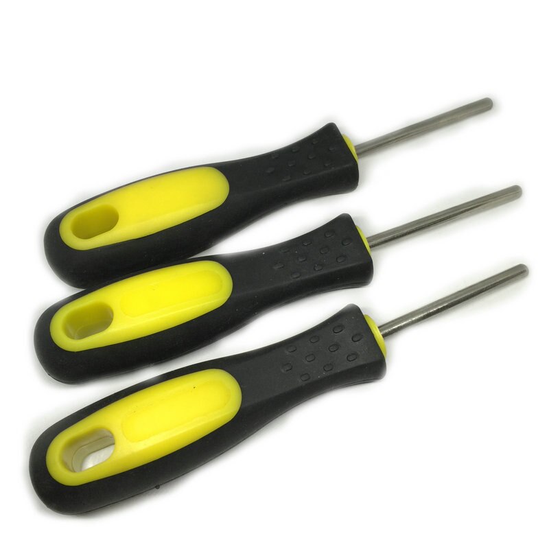 1pc Manual punzón raqueta de badminton Tenis de máquina de herramientas cono cuerda deportiva raqueta tenis herramientas