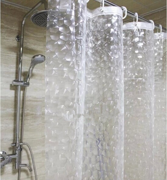 Geya stort mærke husholdningsbadeværelsesudstyr bruseforhæng badeforhæng fortykkere 3d -effekt vandtæt vandterning bruseforhæng