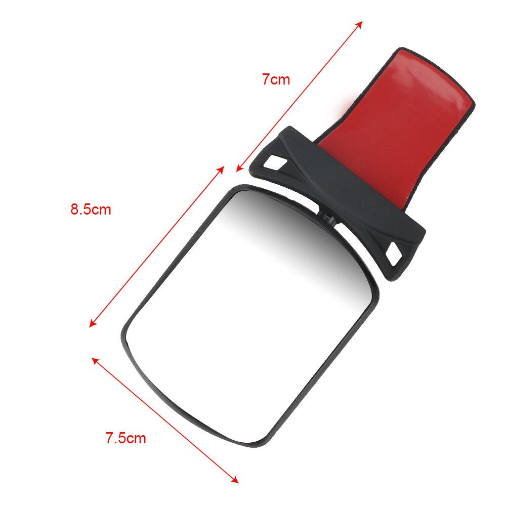 Leepee bil backsäkerhet baksäte spegel lim vridbar justerbar bil baby spegel baby barn säkerhetsmonitor