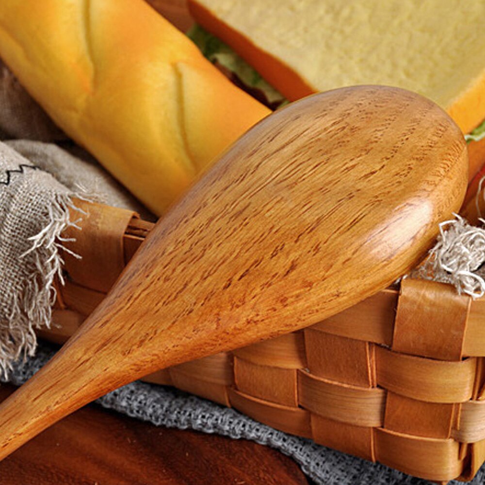 16.5 inch Giant Wood Spoon Long Handled Soup Spoon Stirring Spoon For Cooking Drinking Kitchen Accessories Tableware