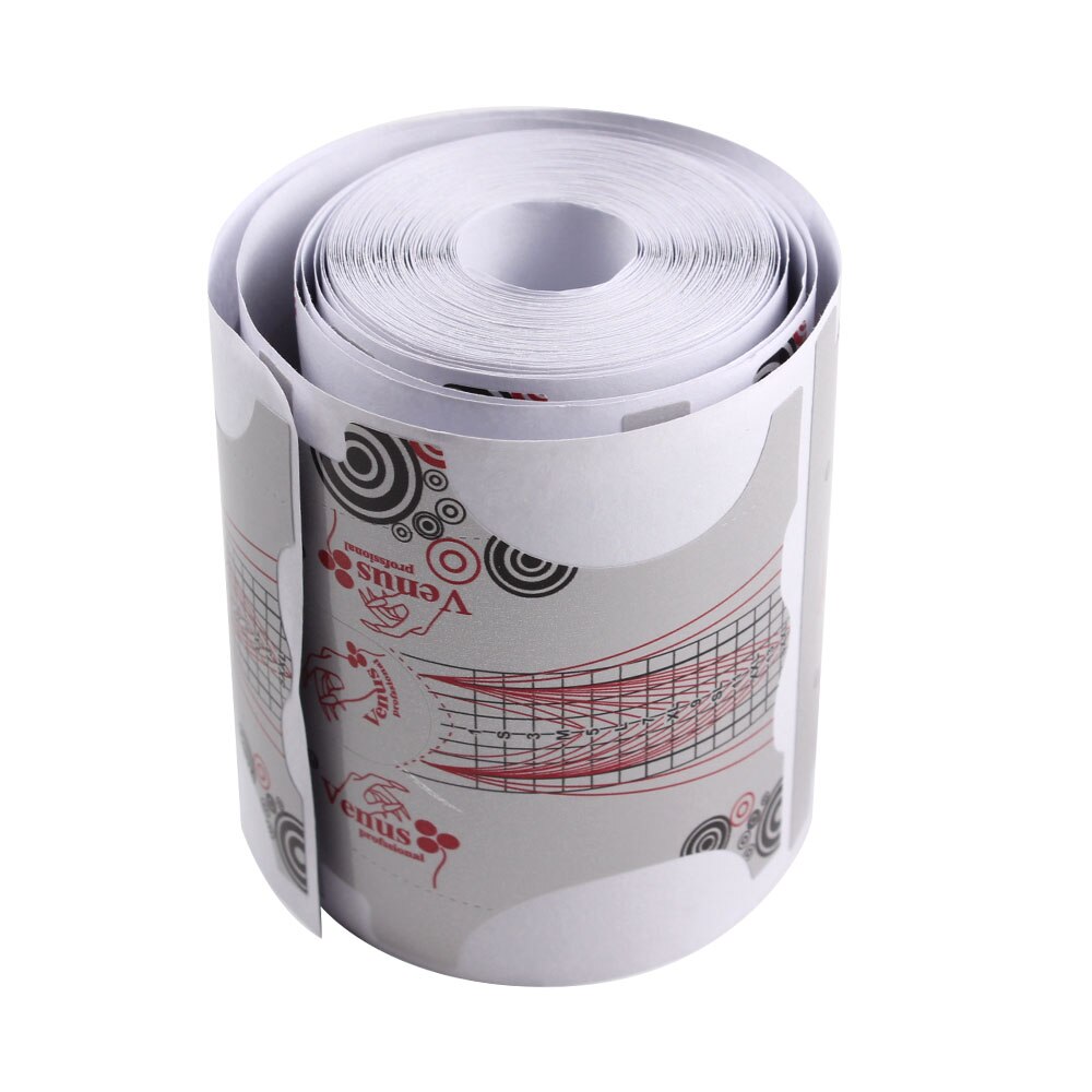 Nail Art Tools Nail Forms Silver Extension Acrylic Builder Form Guide For Nail Extension Stencil Manicure Tools